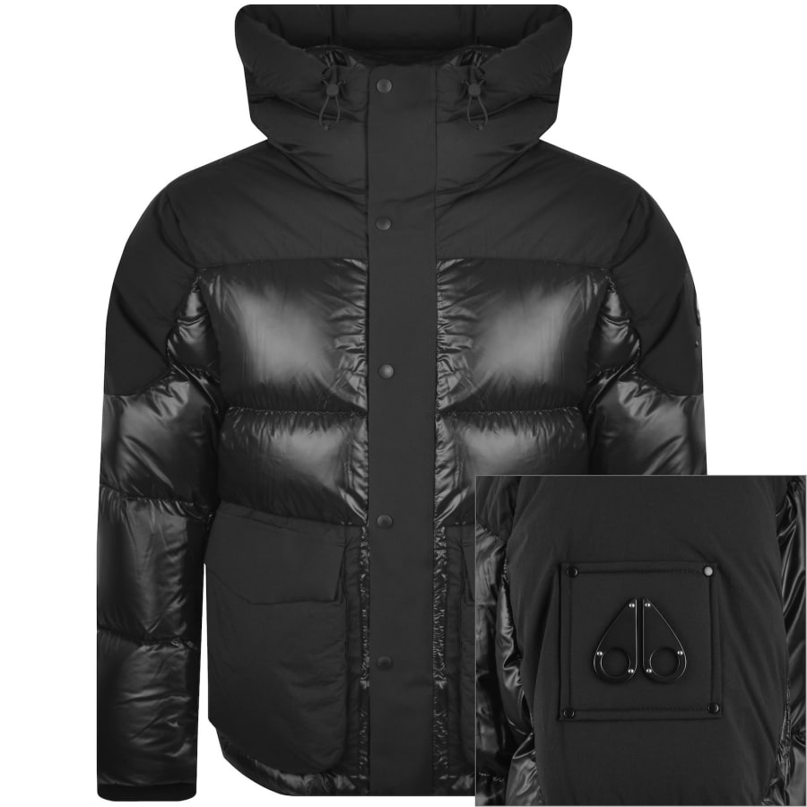 Image number 1 for Moose Knuckles Briar 3Q Puffer Jacket Black