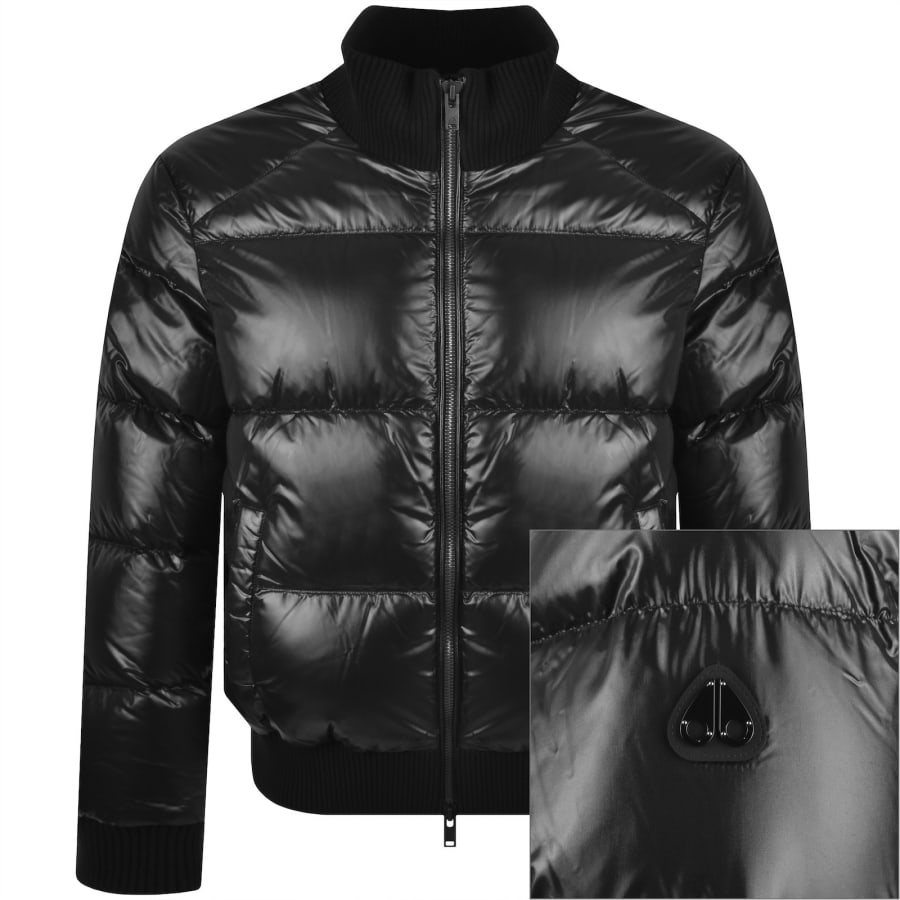 Image number 1 for Moose Knuckles Kings Puffer Jacket Black