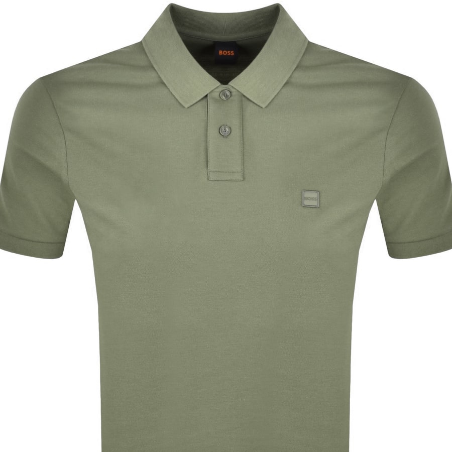 Image number 2 for BOSS Passenger Polo T Shirt Green