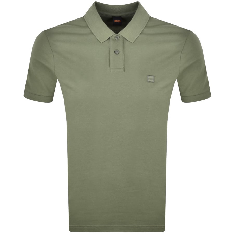 Image number 1 for BOSS Passenger Polo T Shirt Green