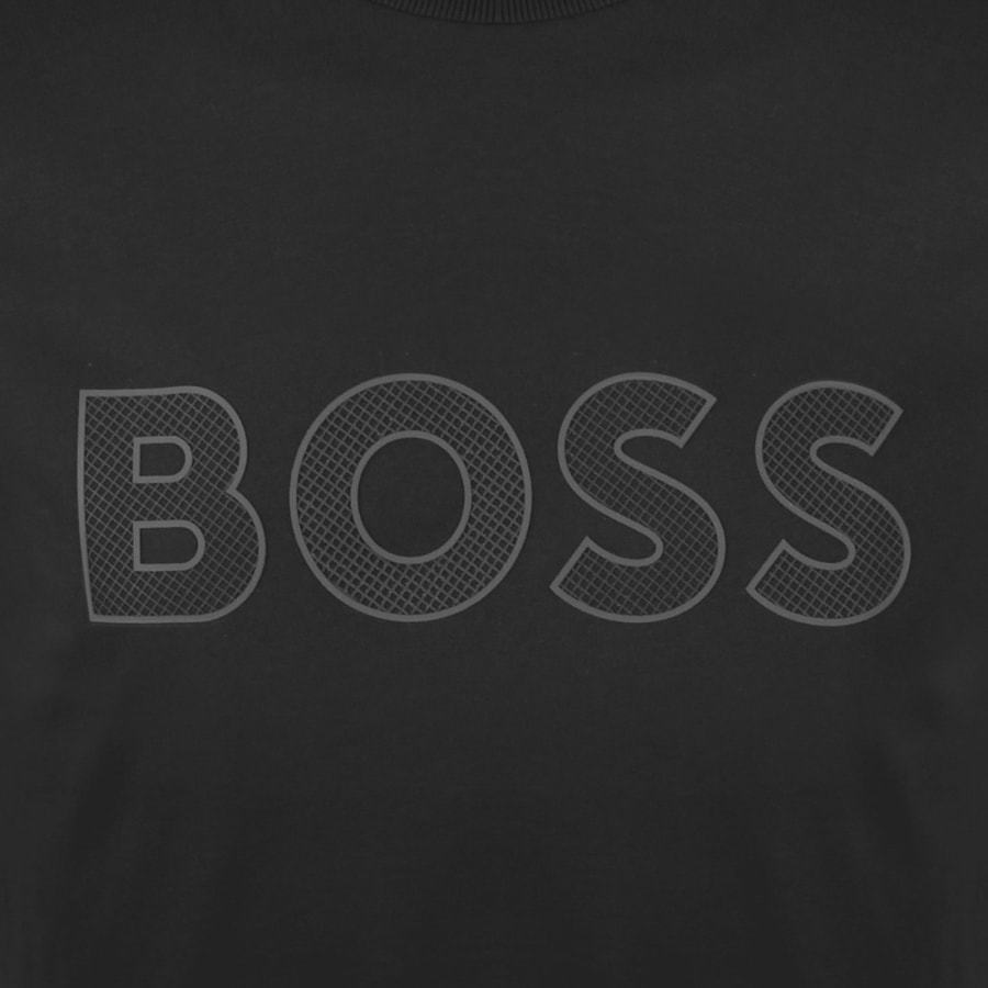 Image number 3 for BOSS TS Retro Logo T Shirt Black