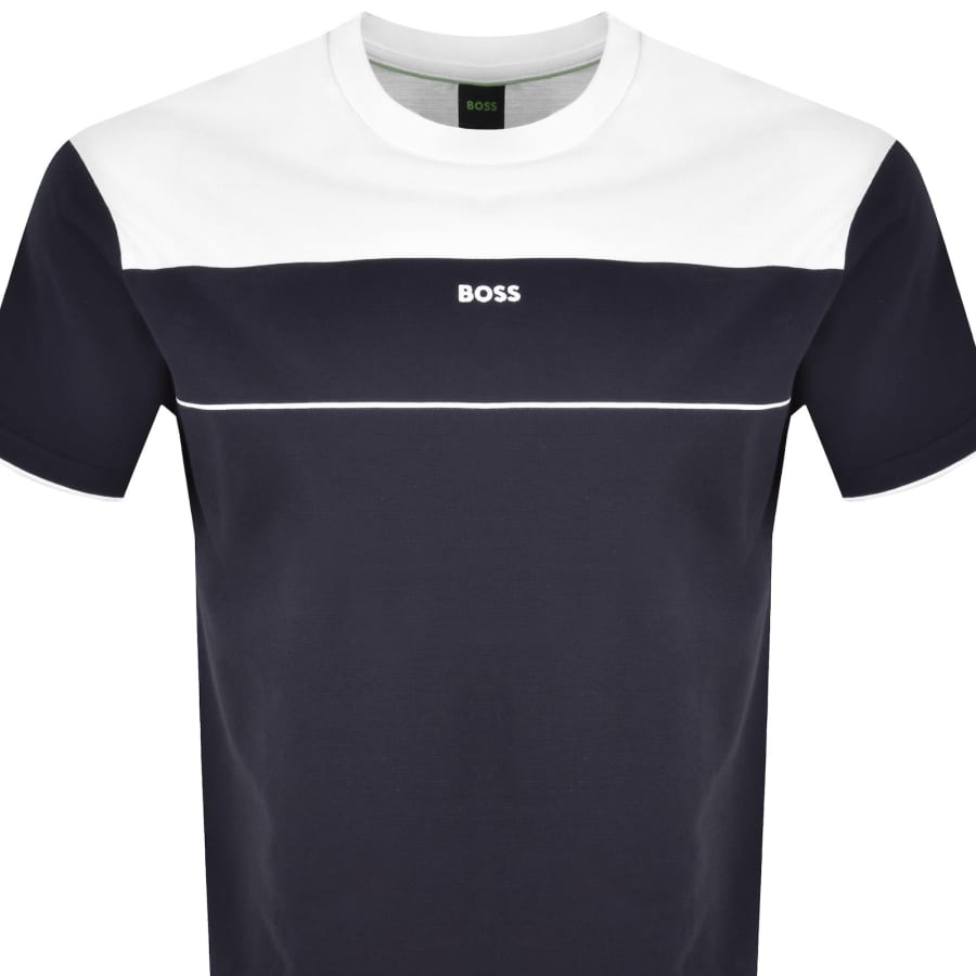 Image number 2 for BOSS TS Retro Block T Shirt Black