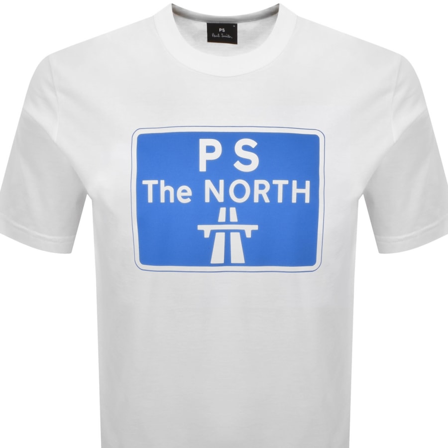 Image number 2 for Paul Smith The North T Shirt White