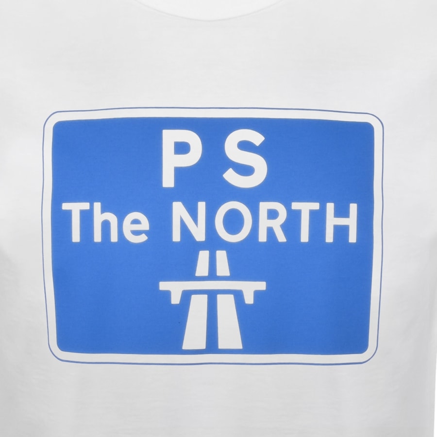 Image number 3 for Paul Smith The North T Shirt White