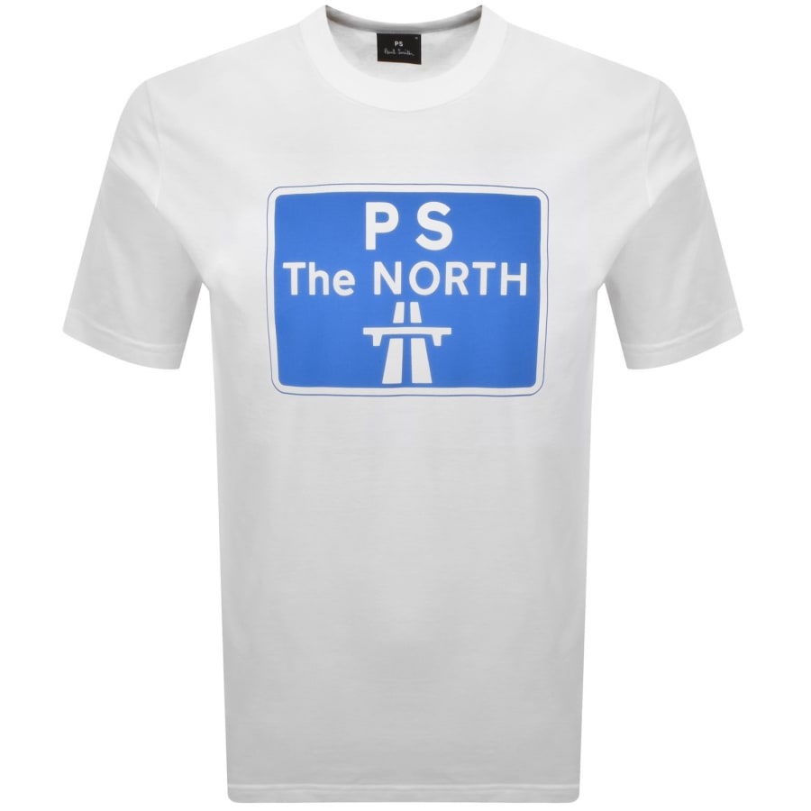 Image number 1 for Paul Smith The North T Shirt White