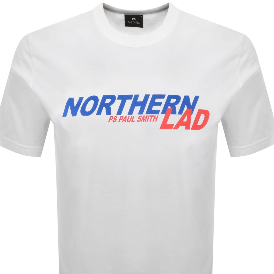 Image number 2 for Paul Smith Northern Lad T Shirt White