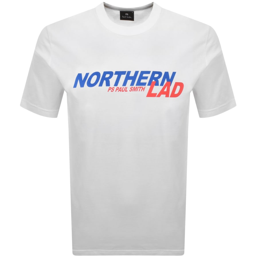 Image number 1 for Paul Smith Northern Lad T Shirt White