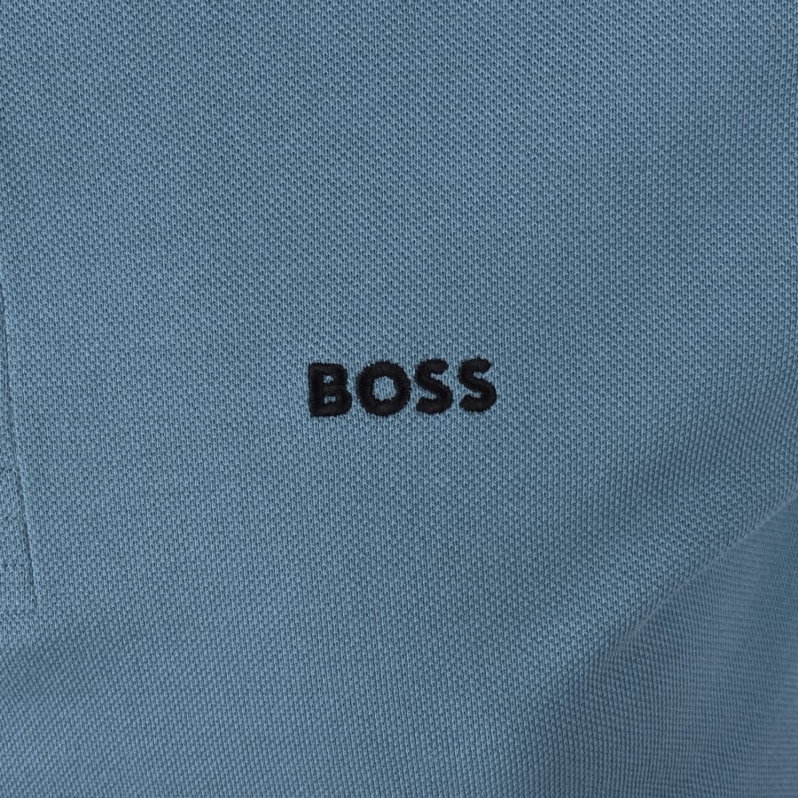 Image number 3 for BOSS Paddy Polo T Shirt Blue