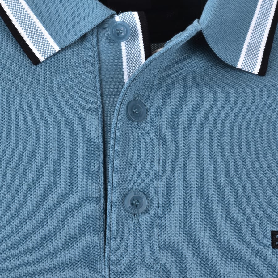 Image number 4 for BOSS Paddy Polo T Shirt Blue