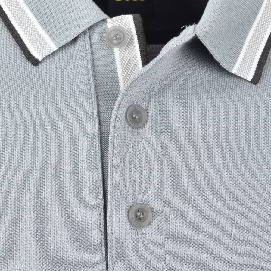 Image number 4 for BOSS Paddy Polo T Shirt Grey