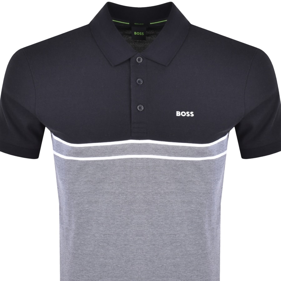Image number 2 for BOSS Paddy NXT Polo T Shirt Navy
