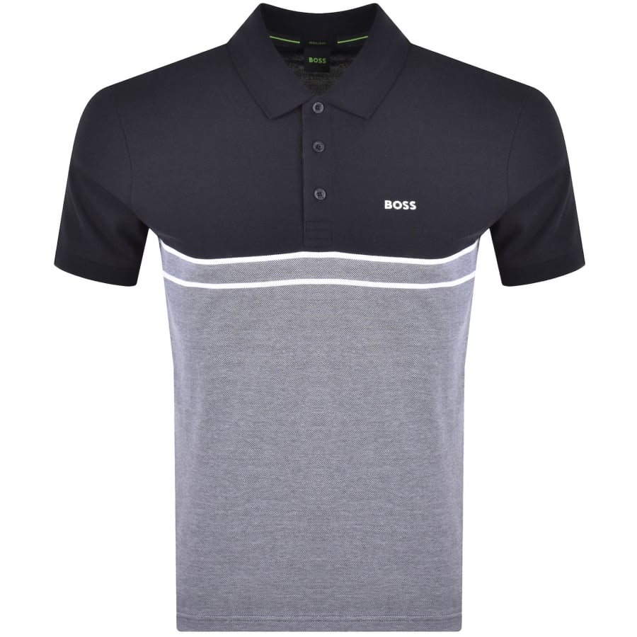 Image number 1 for BOSS Paddy NXT Polo T Shirt Navy