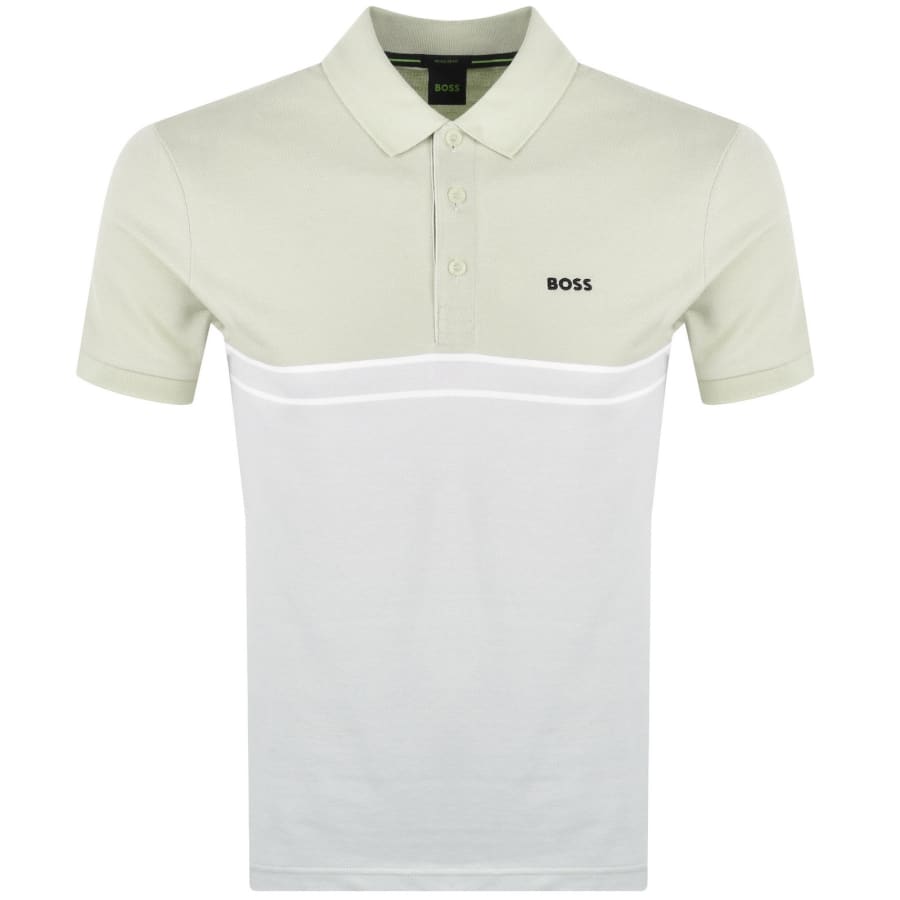 Image number 1 for BOSS Paddy NXT Polo T Shirt Beige