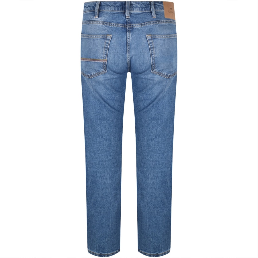 Image number 3 for Paul Smith Slim Tapered Jeans Blue