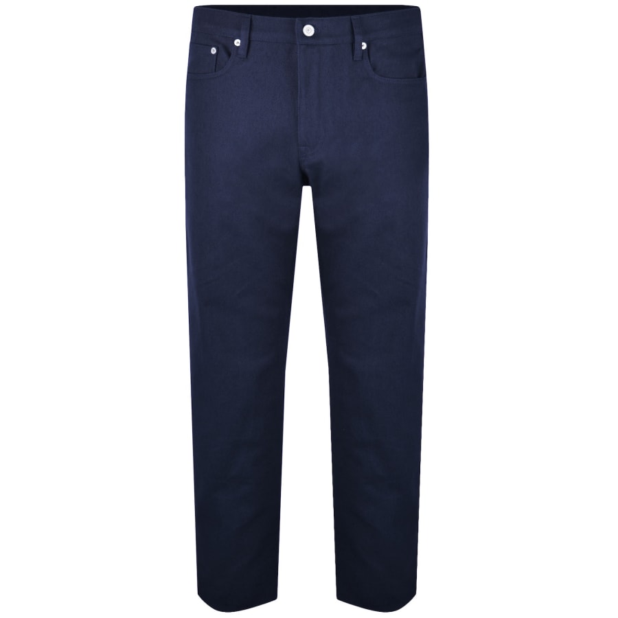 Image number 2 for Paul Smith Relaxed Tapered Jeans Blue