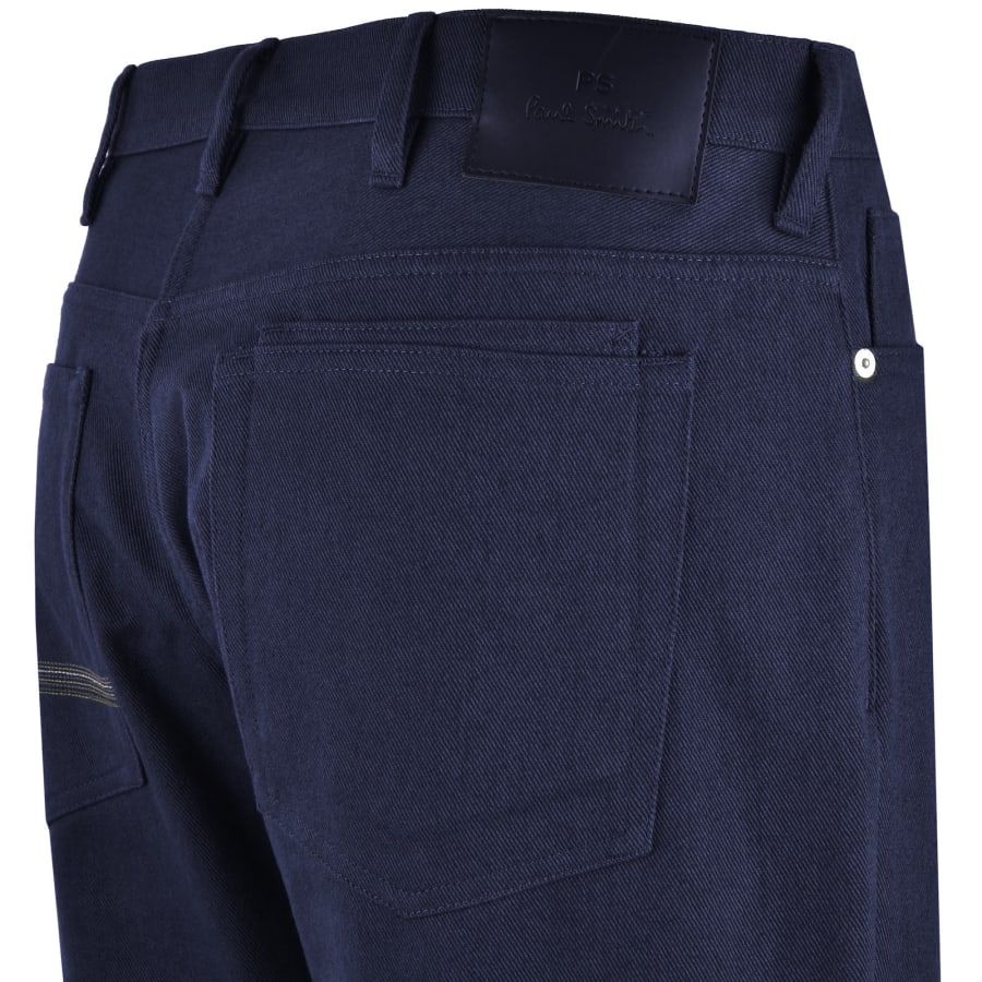 Image number 5 for Paul Smith Relaxed Tapered Jeans Blue