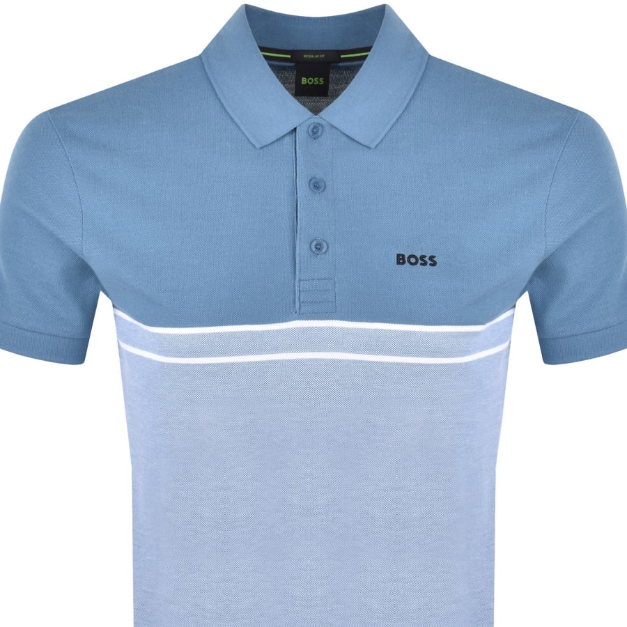 Image number 2 for BOSS Paddy NXT Polo T Shirt Blue