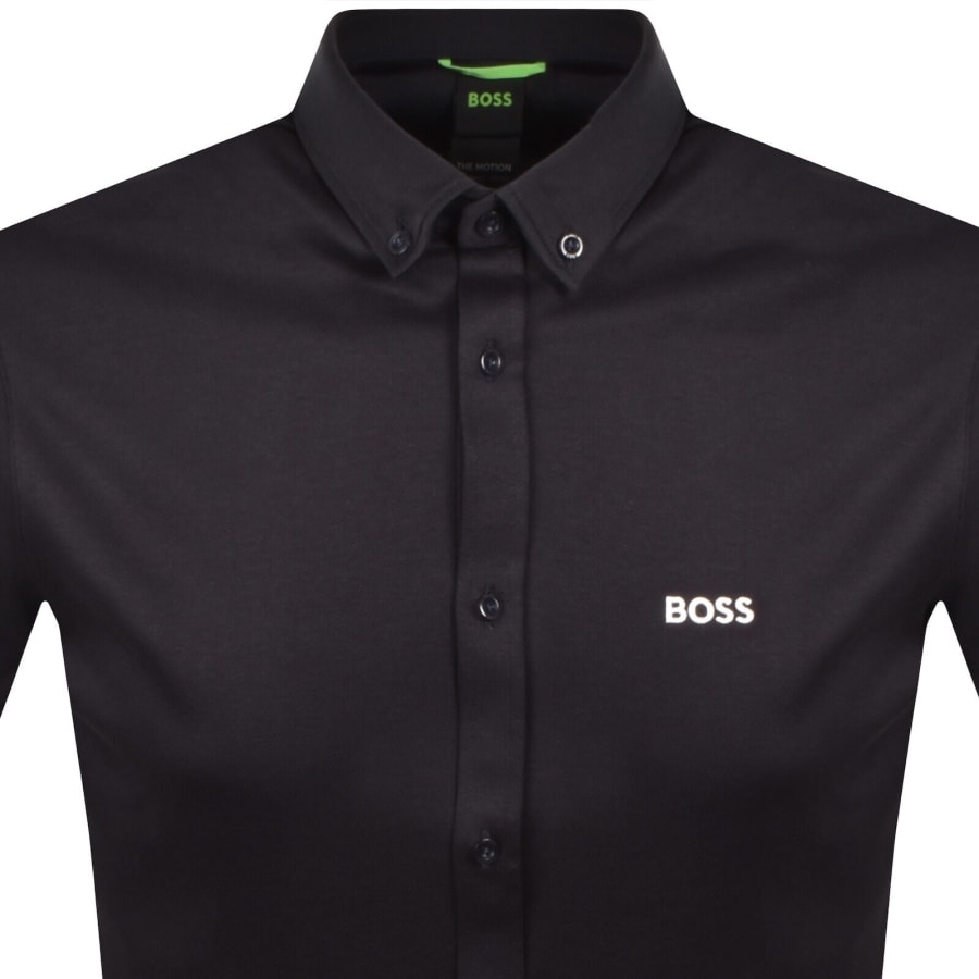 Image number 2 for BOSS ST Motion Short Sleeve Shirt Navy