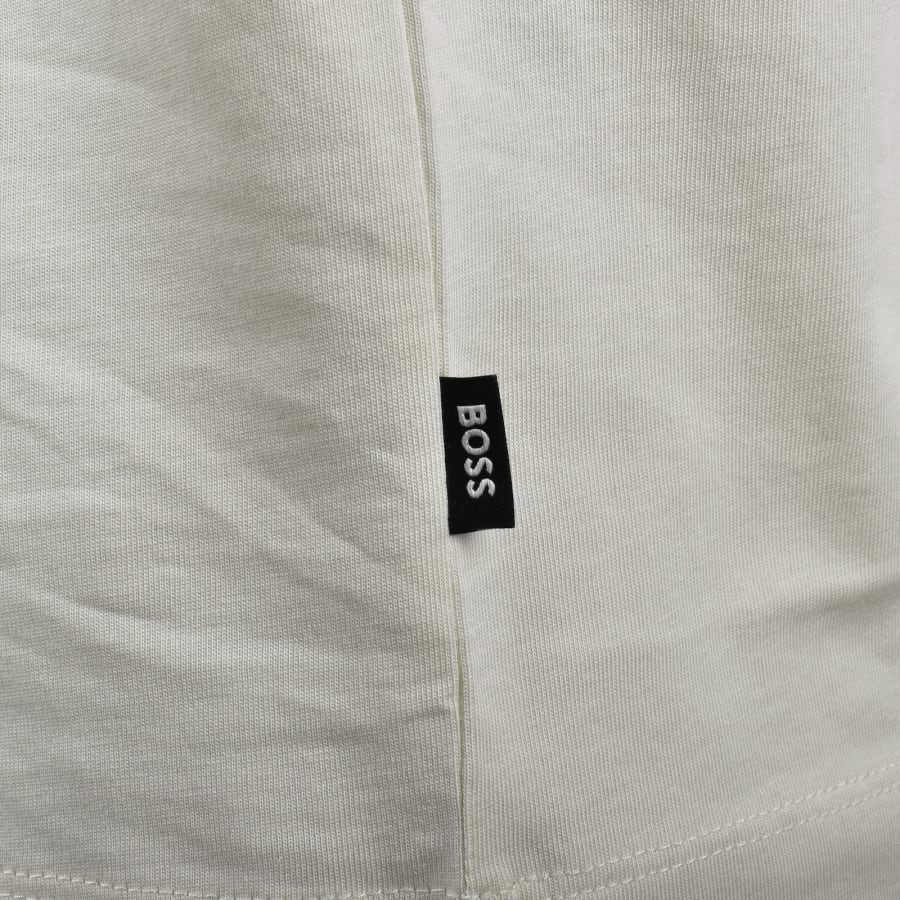 Image number 3 for BOSS Thompson 04 Jersey T Shirt Cream
