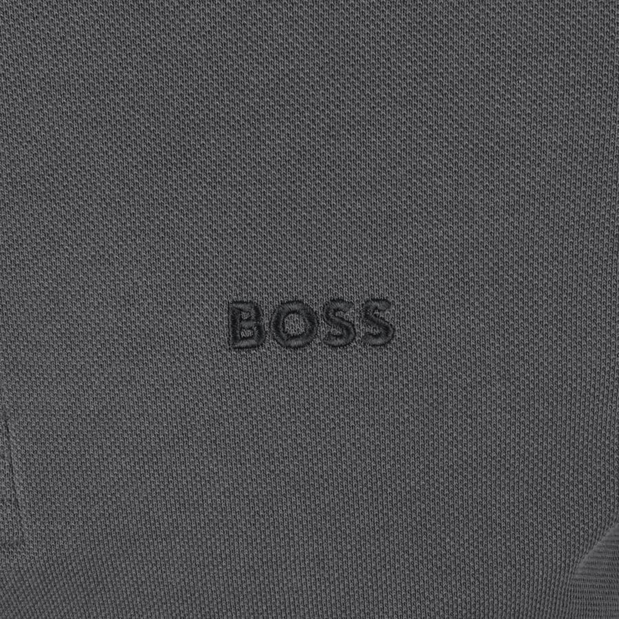 Image number 3 for BOSS Paddy Polo T Shirt Grey