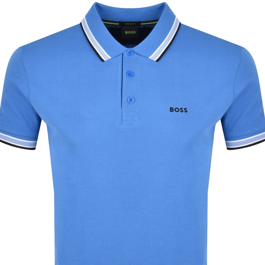 Image number 2 for BOSS Paddy Polo T Shirt Blue