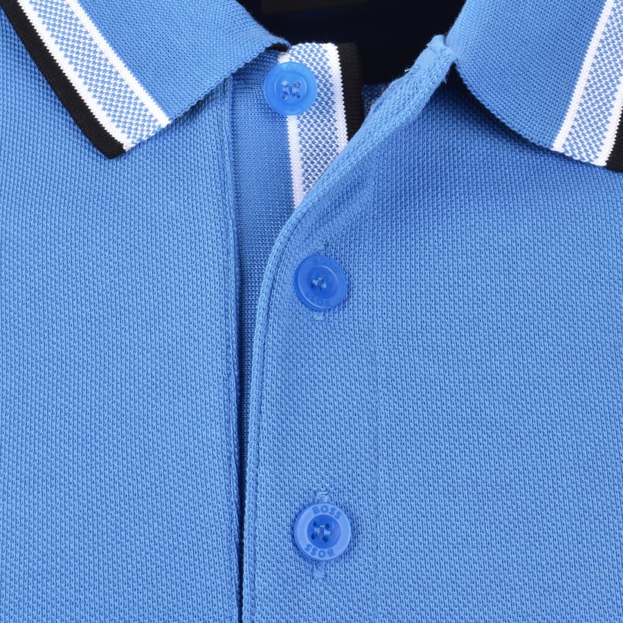 Image number 4 for BOSS Paddy Polo T Shirt Blue