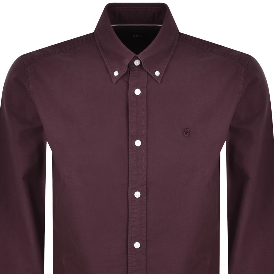 Image number 2 for BOSS H Liam Shirt Purple