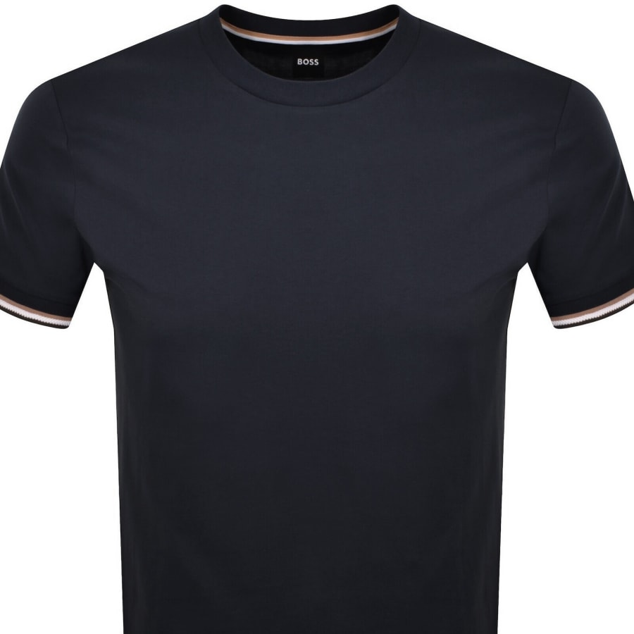 Image number 2 for BOSS Thompson 04 Jersey T Shirt Navy