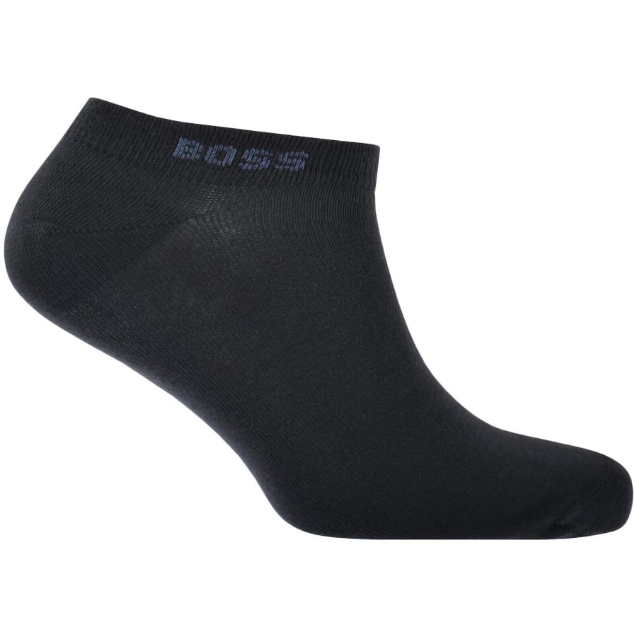 Image number 2 for BOSS 5 Pack Ankle Socks Navy