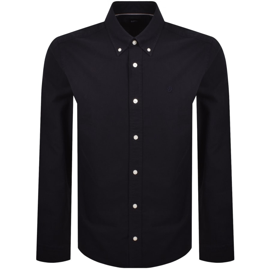 Image number 1 for BOSS H Liam Shirt Dark Blue