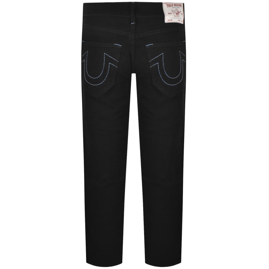 Image number 3 for True Religion Geno Big T NF Slim Jeans Black