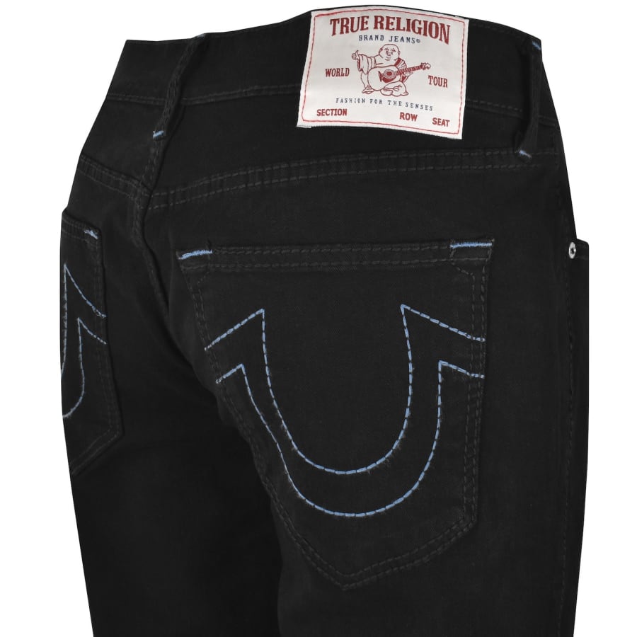 Image number 4 for True Religion Geno Big T NF Slim Jeans Black
