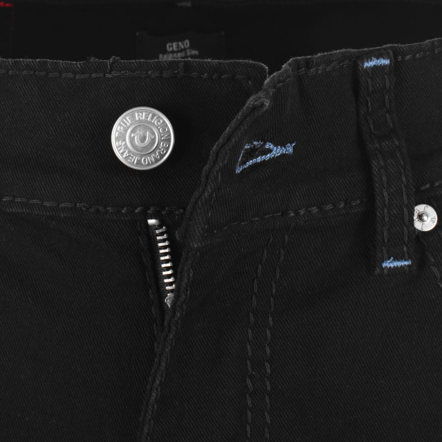 Image number 5 for True Religion Geno Big T NF Slim Jeans Black