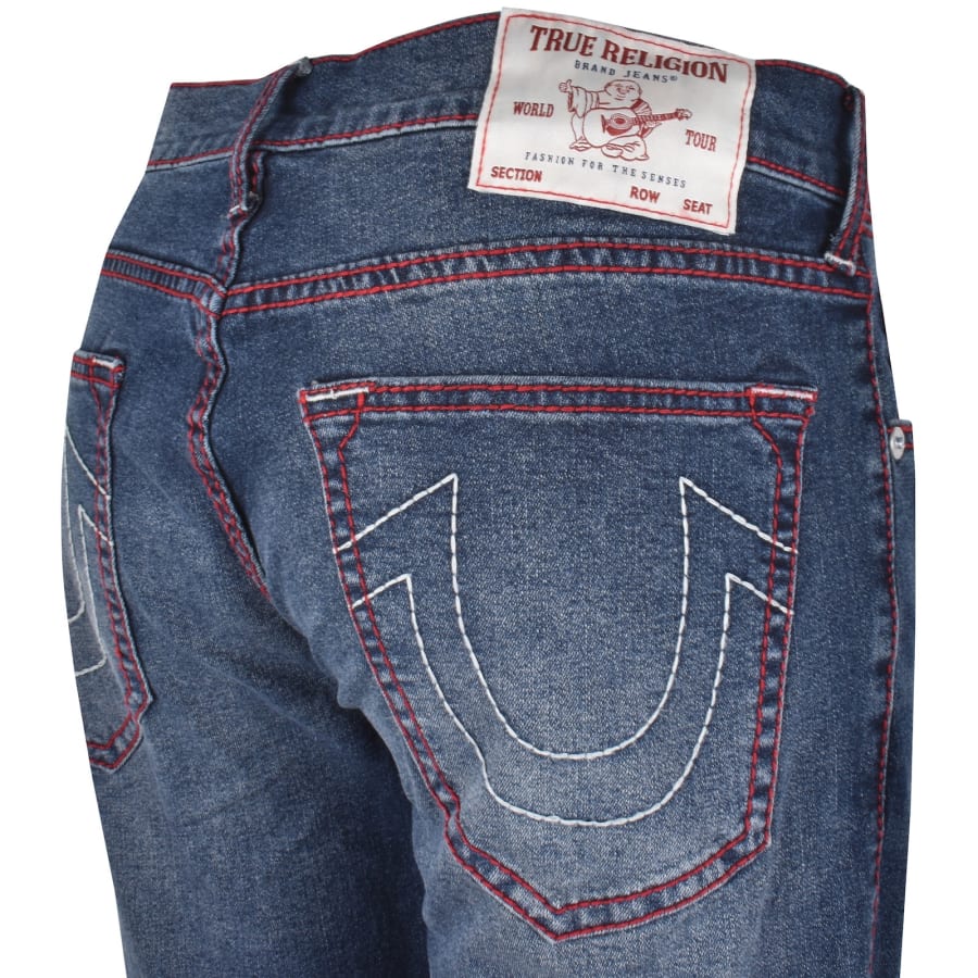 Image number 4 for True Religion Geno Big T NF Slim Jeans Blue