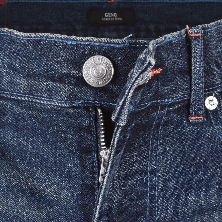 Image number 5 for True Religion Geno SN NF Jeans Blue