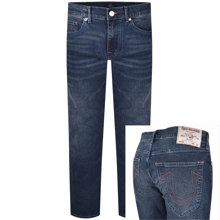 Image number 1 for True Religion Geno SN NF Jeans Blue