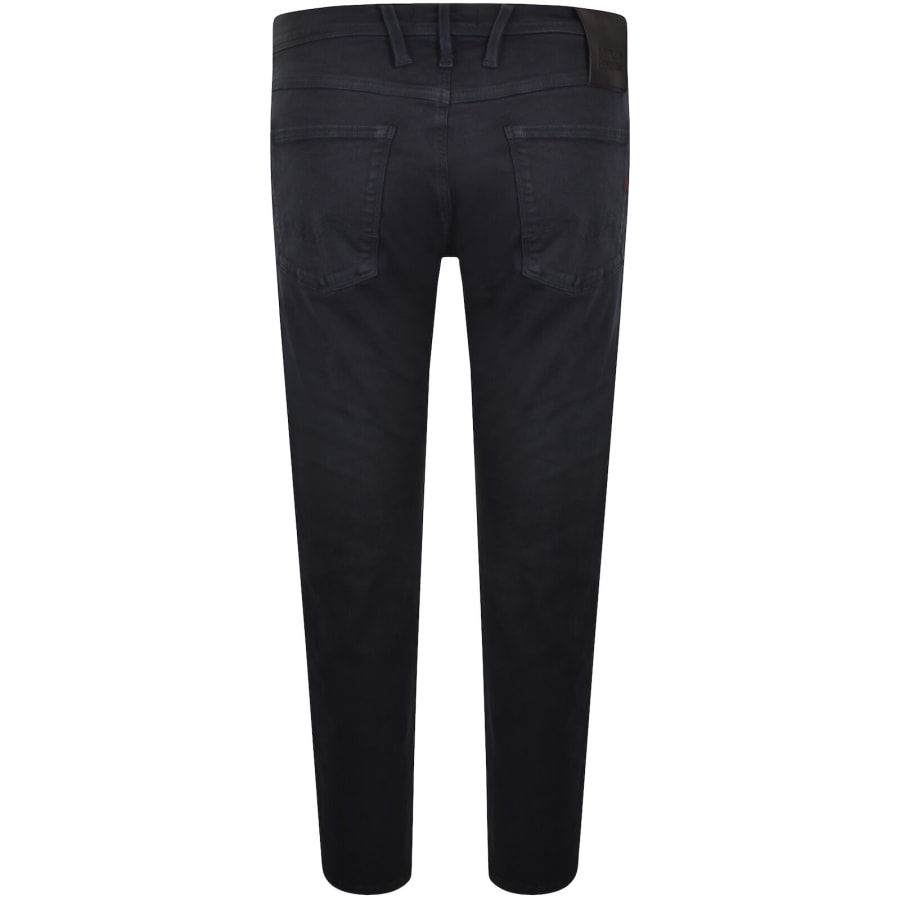 Image number 3 for Replay Anbass Hyperflex Jeans Navy