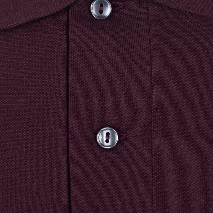 Image number 4 for Lacoste Short Sleeved Polo T Shirt Purple