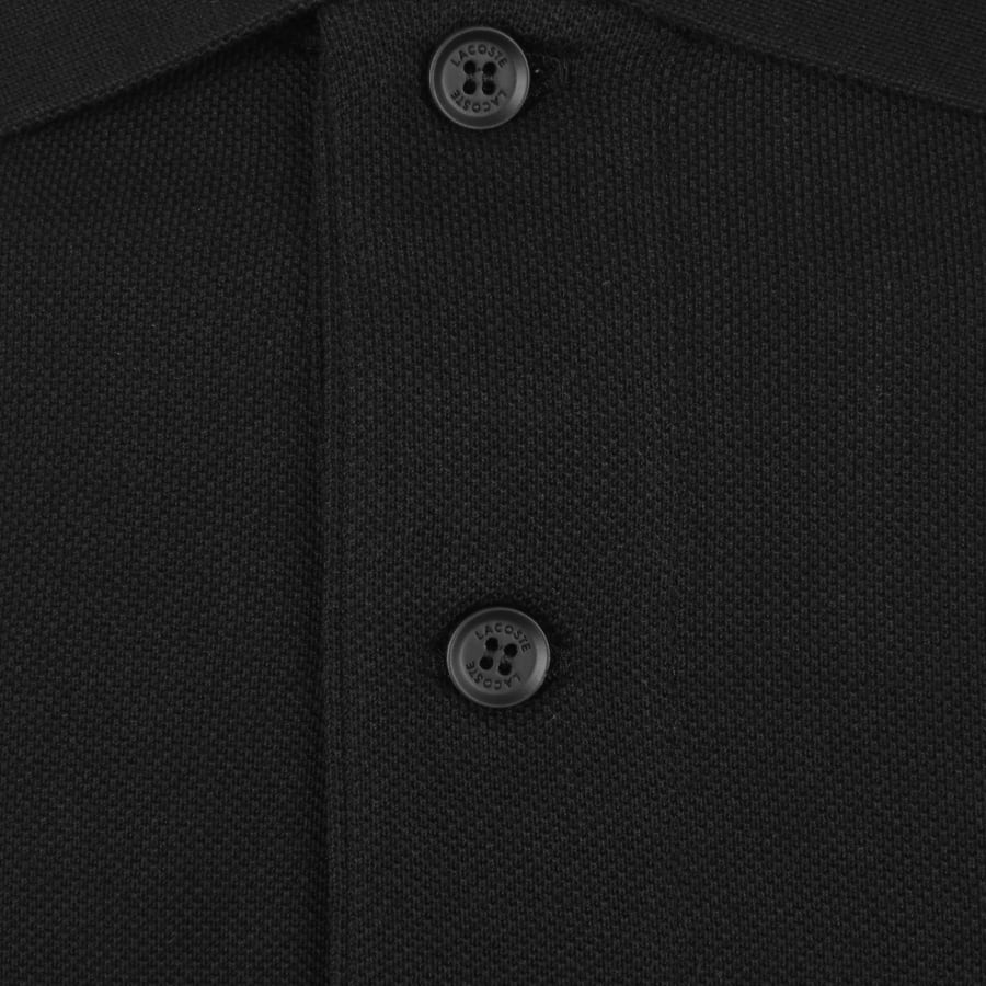 Image number 4 for Lacoste Colour Block Polo T Shirt Black