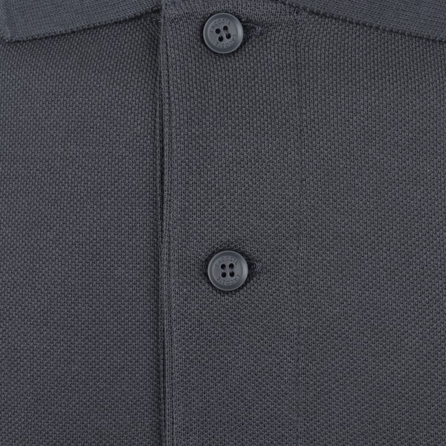 Image number 4 for Lacoste Colour Block Polo T Shirt Grey