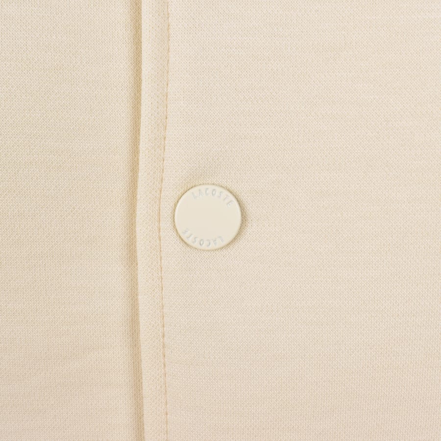 Image number 4 for Lacoste Varsity Bomber Jacket Beige