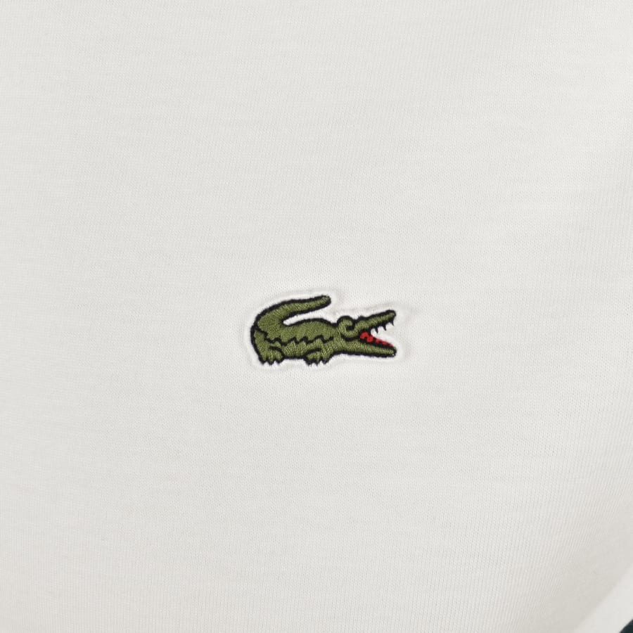 Image number 3 for Lacoste Colour Block T Shirt White