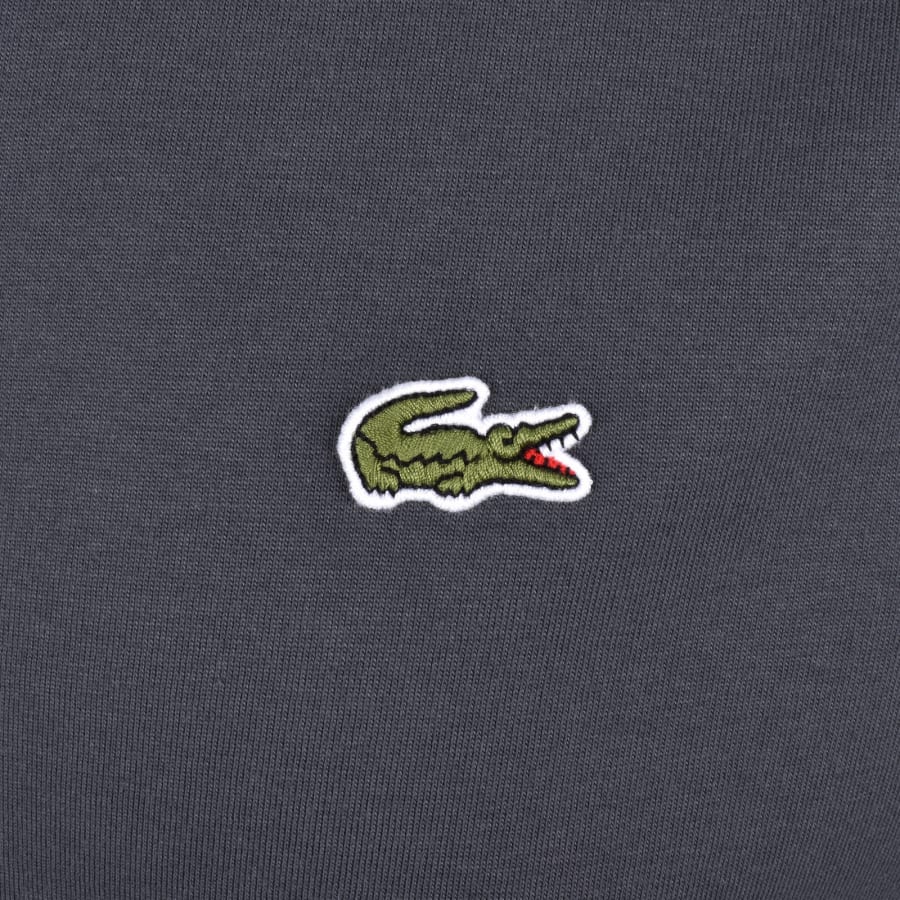 Image number 3 for Lacoste Colour Block T Shirt Grey