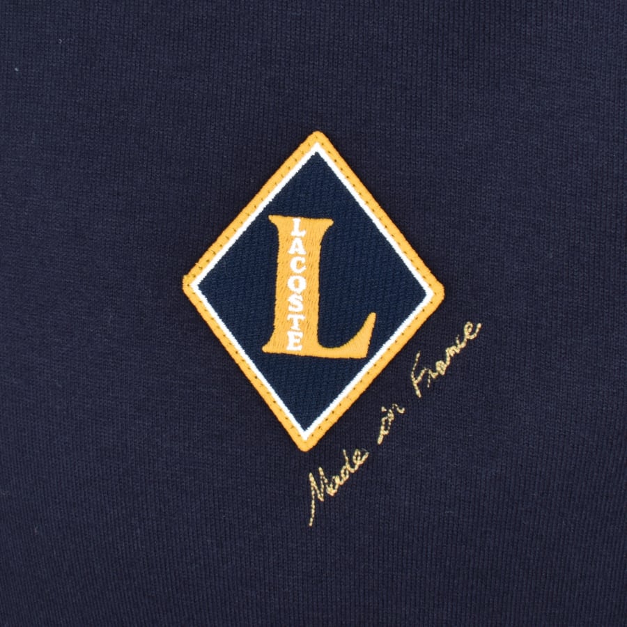 Image number 3 for Lacoste Classic Fit T Shirt Navy