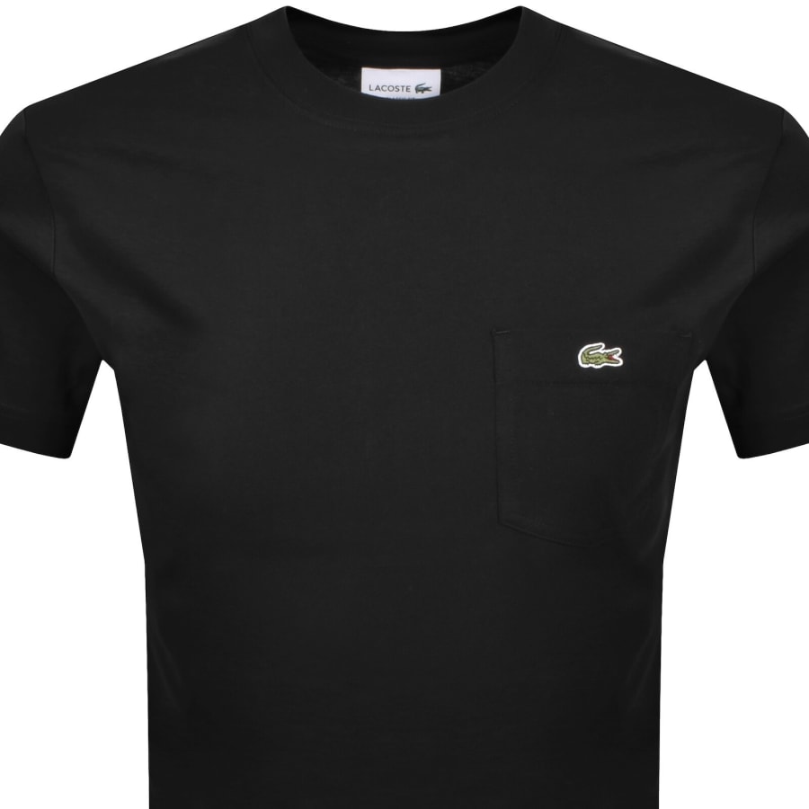 Image number 2 for Lacoste Classic Fit T Shirt Black