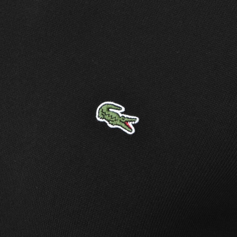 Image number 3 for Lacoste Crew Neck Knit Jumper Black