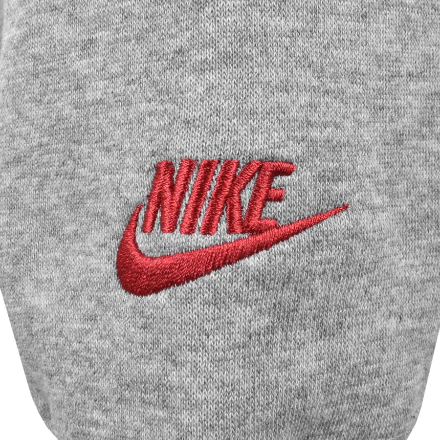 Image number 4 for Nike Crew Neck Club Sweatshirt Grey