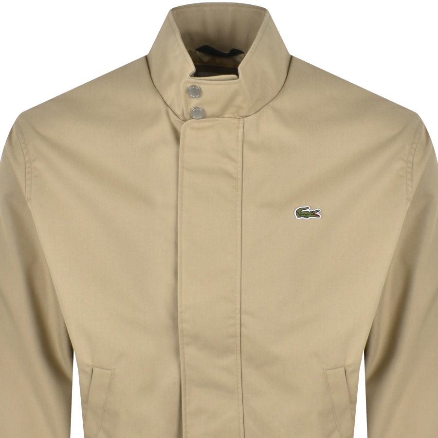 Image number 2 for Lacoste Logo Jacket Beige