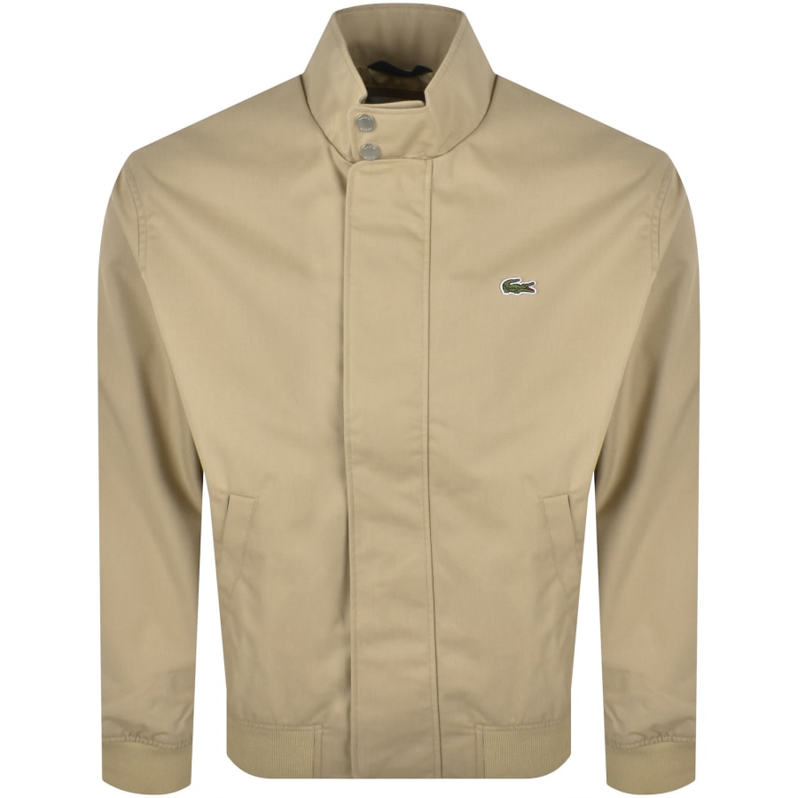 Image number 1 for Lacoste Logo Jacket Beige