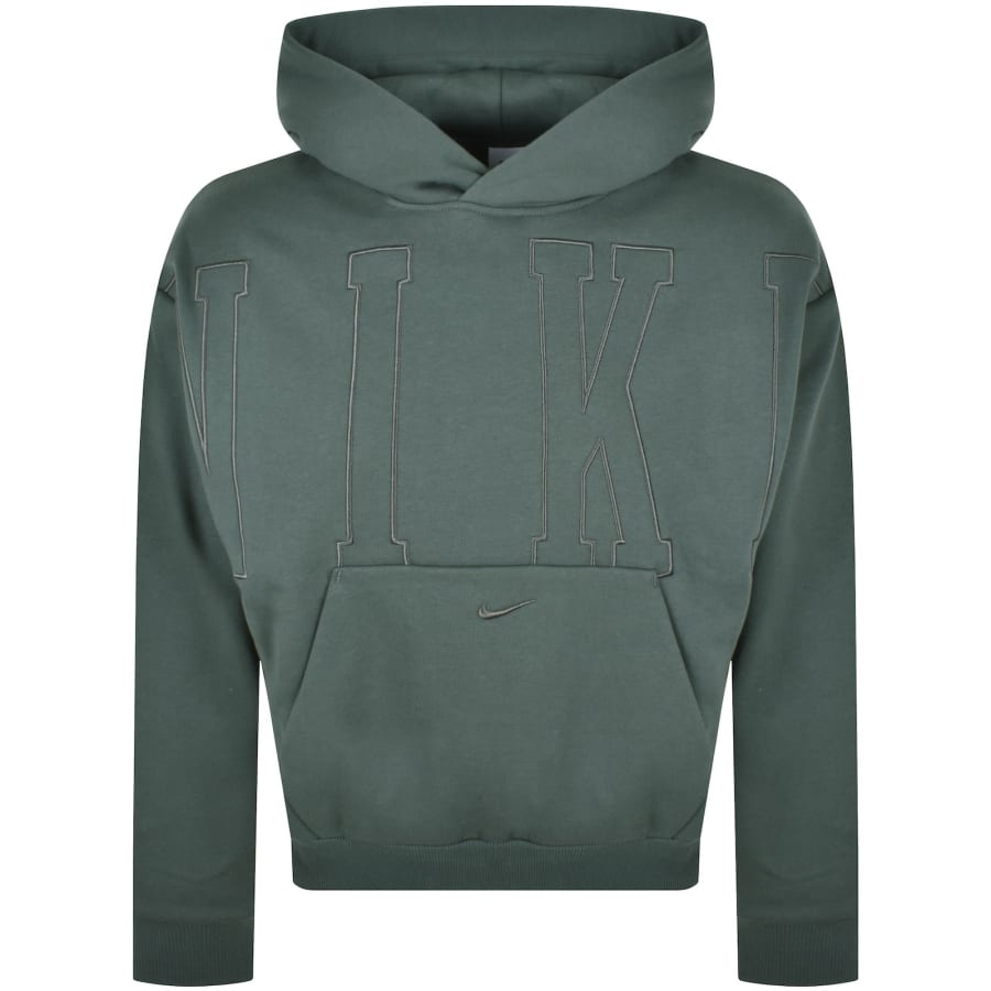 Image number 1 for Nike Loose Fit Hoodie Camo Green